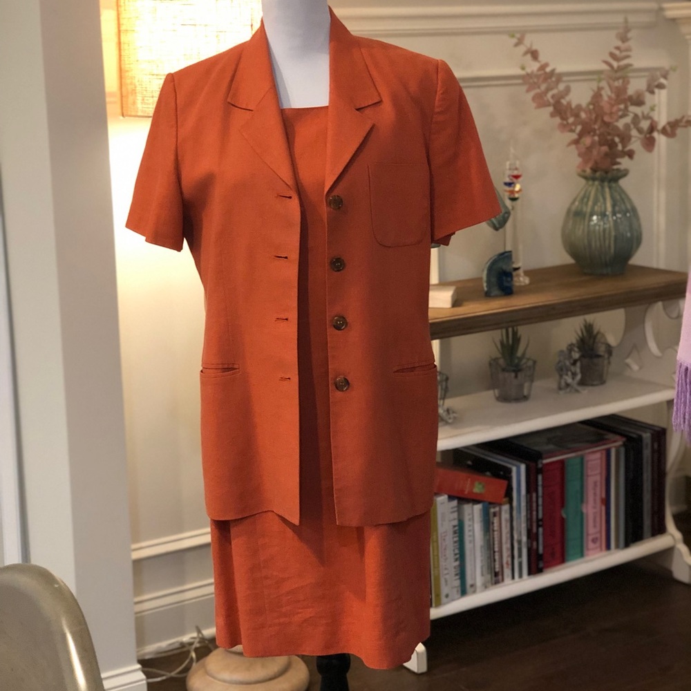Jennifer Moore Petites Jacket & Dress Set